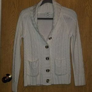 Women's button down sweater
